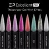 Excellent PRO Thixotropy gel with effect Dreamy Pink&Gold 50g