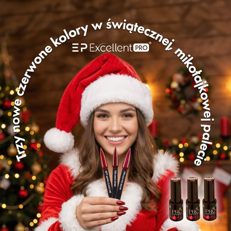 świąteczne lakiery hybrydowe