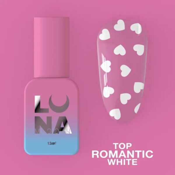 LUNAmoon top romantic white