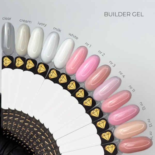 Żel Budujący Builder Gel №2 HEMA & TPO Free 50ml - Crystal Professional