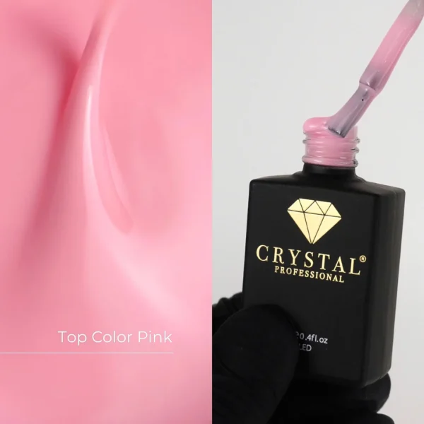 różowy top pink crystal professional